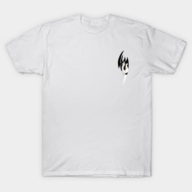 Tekken - Mishima Zaibatsu & Jin Kazama Symbol Monochrome T-Shirt by Artevak